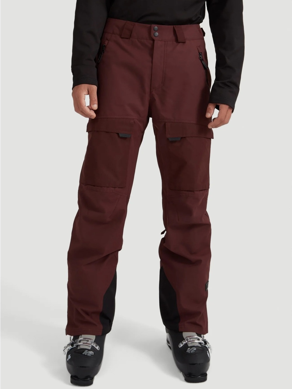 O’NEILL UTILITY SNOW PANTS Bitter Chocolate Maroonish Size XL NWT